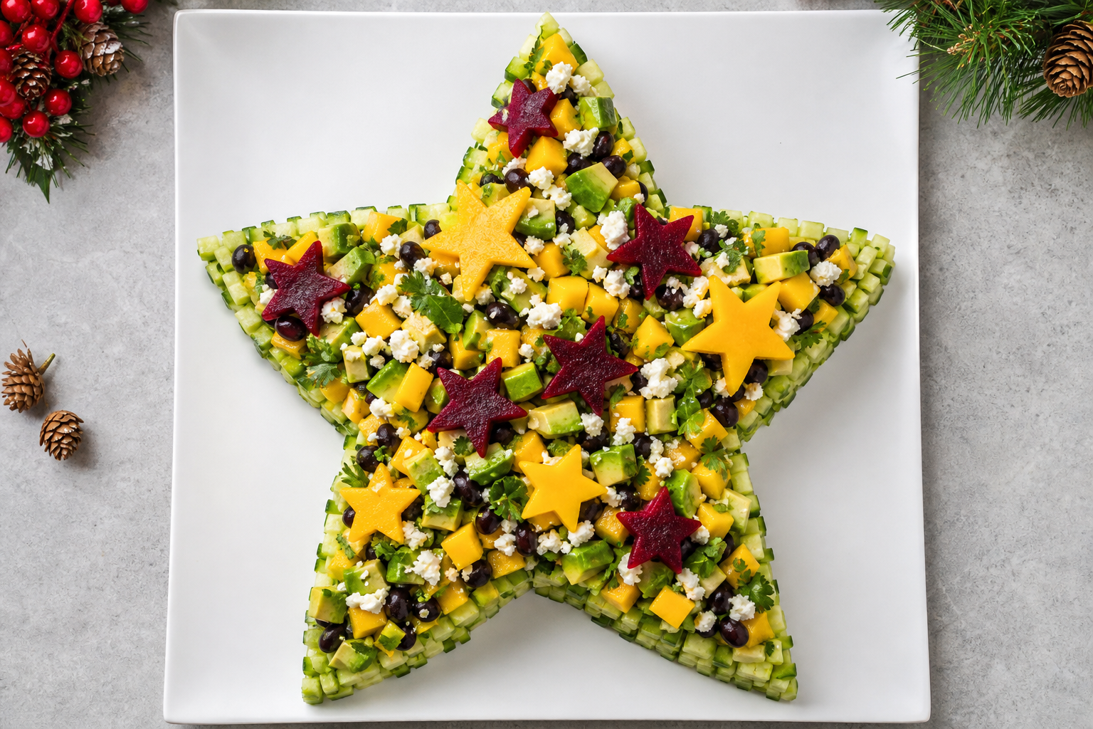 Starlight Parade Salad. Based on: Angélique Kidjo becomes first black African to receive star on Hollywood Walk of Fame