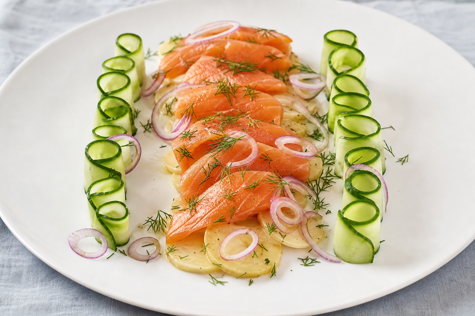 Silent Procession Salad. Based on: Norwegian King Harald Laid to His Final Resting Place in Oslo