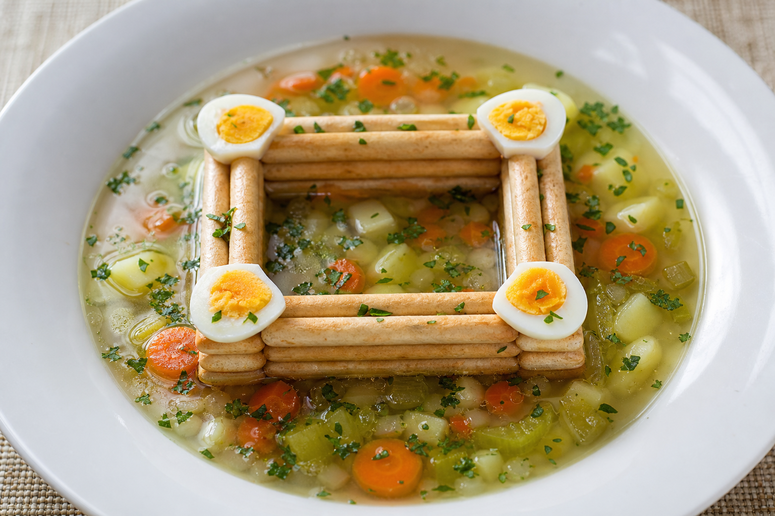 Security Council Soup with Border Sticks. Based on: Von der Leyen calls in annual speech for establishment of European Security Council