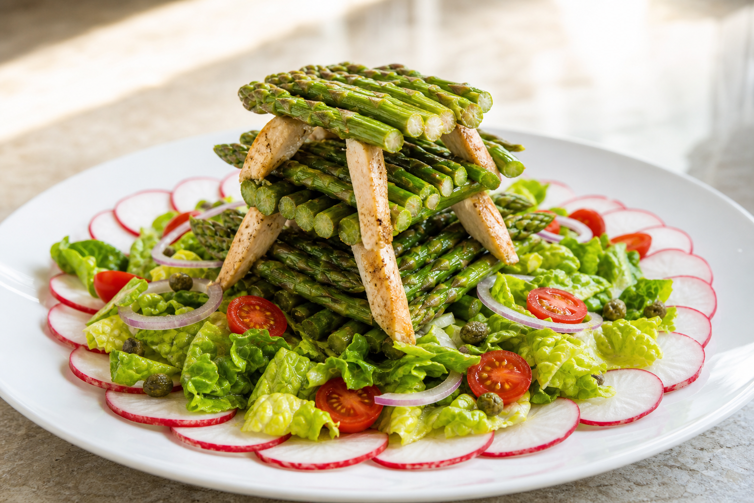 Invisible Eiffel Salad. Based on: Firing Female Staff Costs Eiffel Tower Director His Job