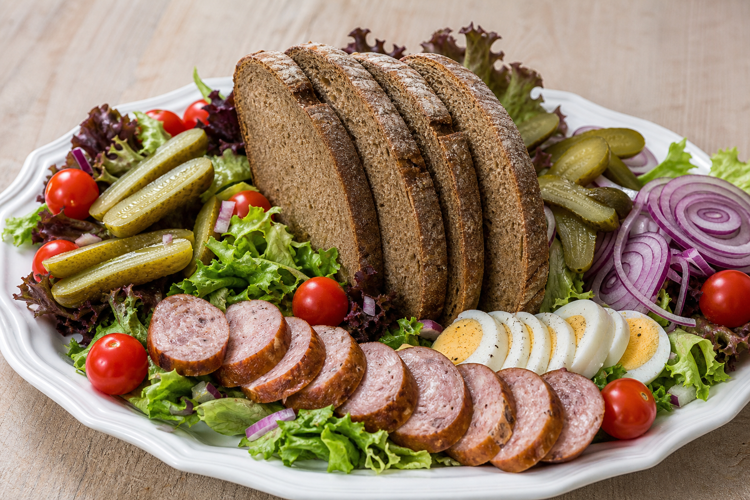 Freezer Display Salad. Based on: Berlin Museum Exhibits 36-Year-Old GDR Bread: 'Throwing It Away Was Out of the Question'