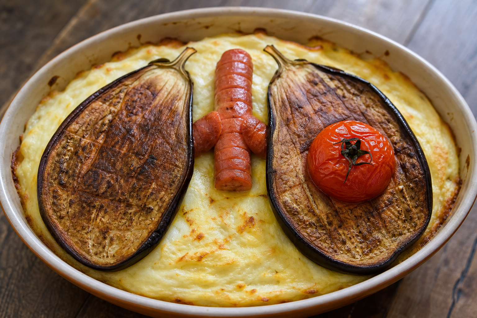 Papal Lung Casserole with Nodule. Based on: Pope Leo to Undergo Surgery Due to Lung Nodule
