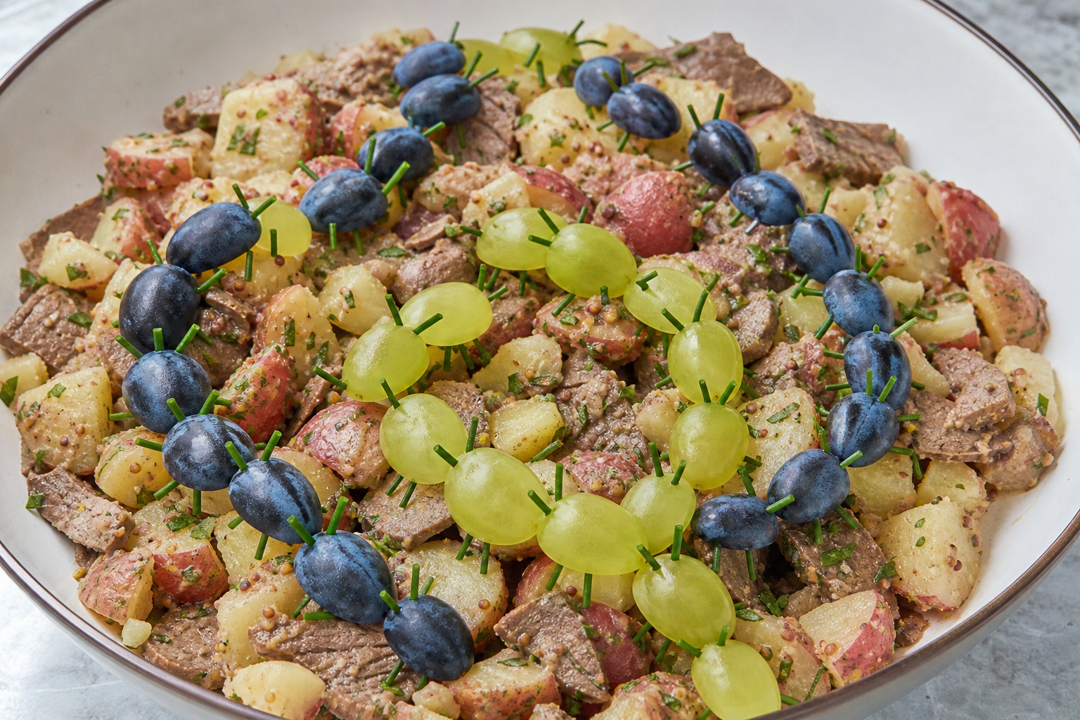 Midge Swarm Salad. Based on: First human infected with livestock disease shamondavirus, French patient deceased